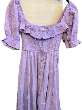 Elegant Purple Maxi Dress